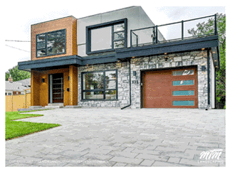 Custom Modern Toronto Front Yard 37 Allview Crescent