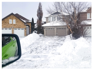 On-Call Snow Storm Driveway Clearing