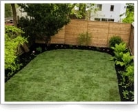 Image showing a freshly overseeded turf